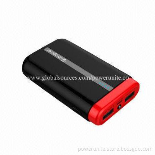 Portable Battery Charger for iPhone/iPod and Other Digital Products with 7,800mAh Capacity